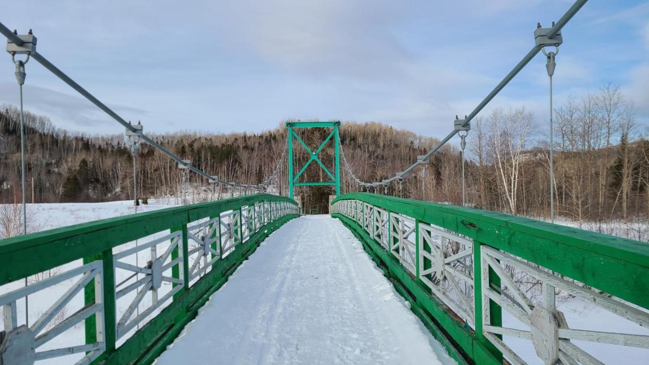 Condo-Chalet De La Vallee D'Edouard LʼAnse-Saint-Jean المظهر الخارجي الصورة